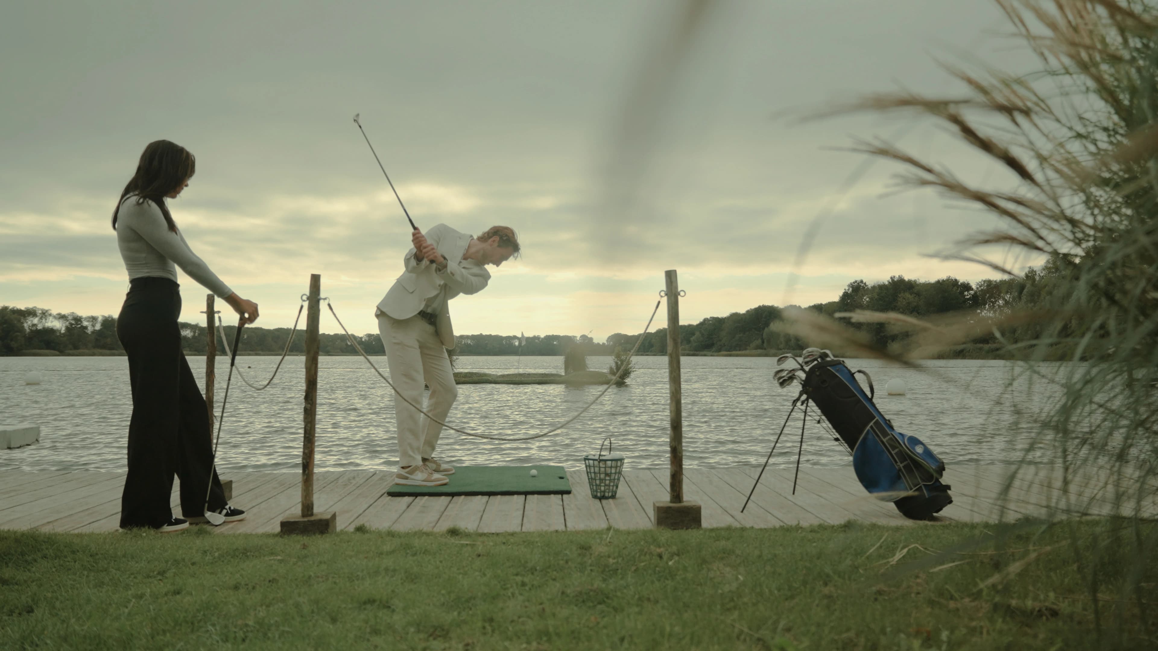 golf afslaan
